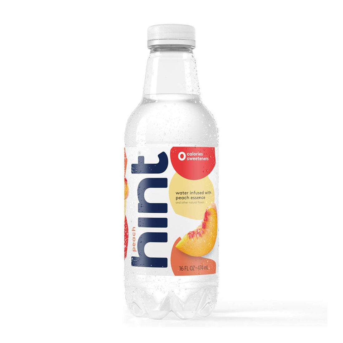 Hint Water Infused With Essence Peach / 12-Pack / -