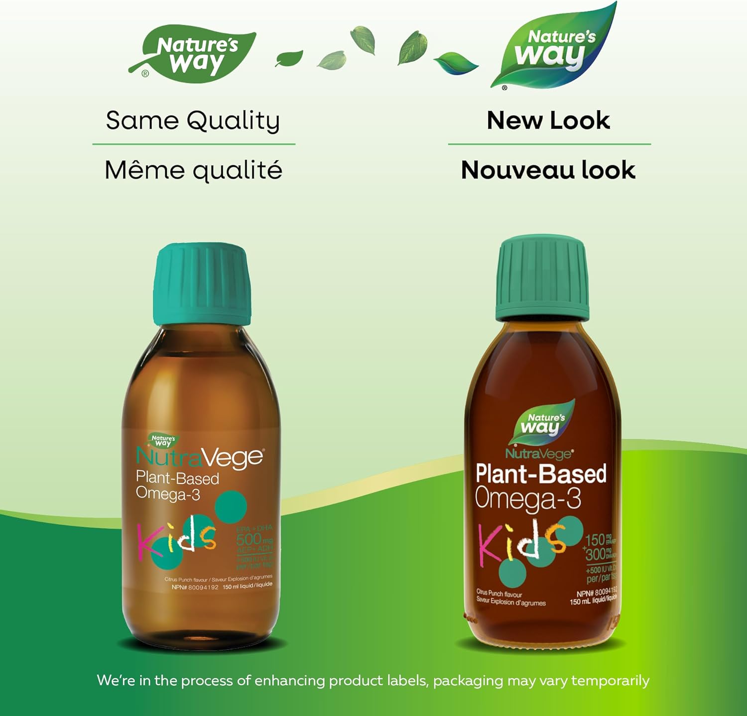 Nature's Way NutraVege Plant-based Omega-3 Kids - 150ml - Omega 3