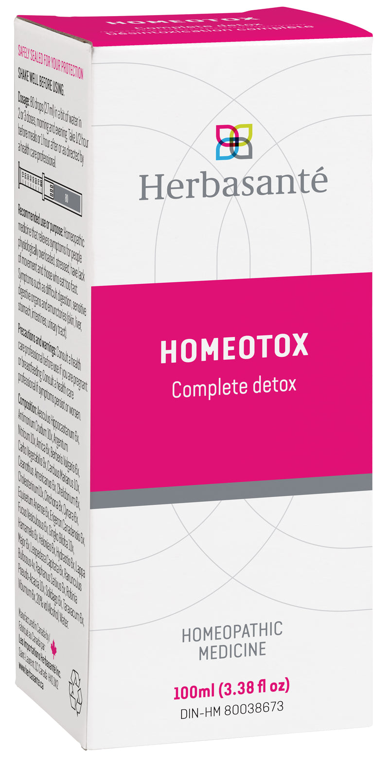 Herbasante Alterra Homeotox - 100 ml - Detox