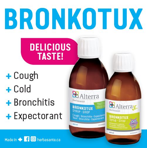 Herbasante Alterra Bronkotux Syrup - Green Apple & Lemon 200 ml - Immune Support