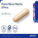 Pure Encapsulations Hair/Skin/Nails Ultra - 60 Capsules - Beauty Supplement