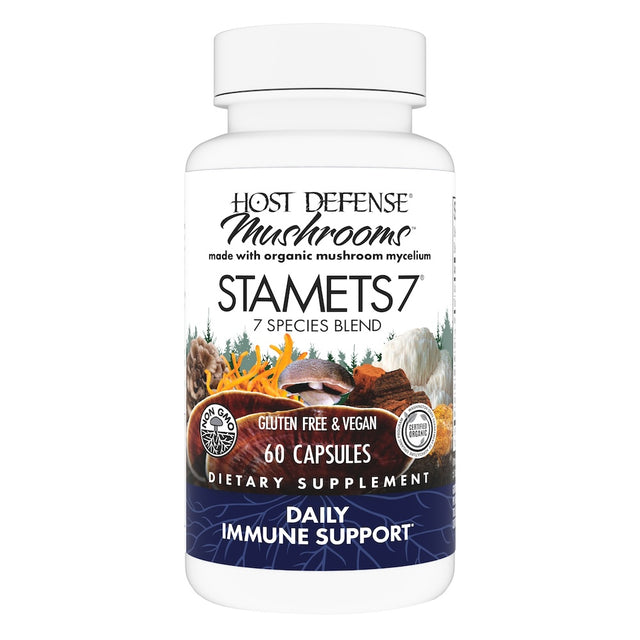 Host Defense Stamets 7 - 60 Capsules - Supplements