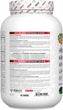 Perfect Sports HULK Clean Mass Gainer - Vanilla Ice Cream 3 lb - - Mass Gainer