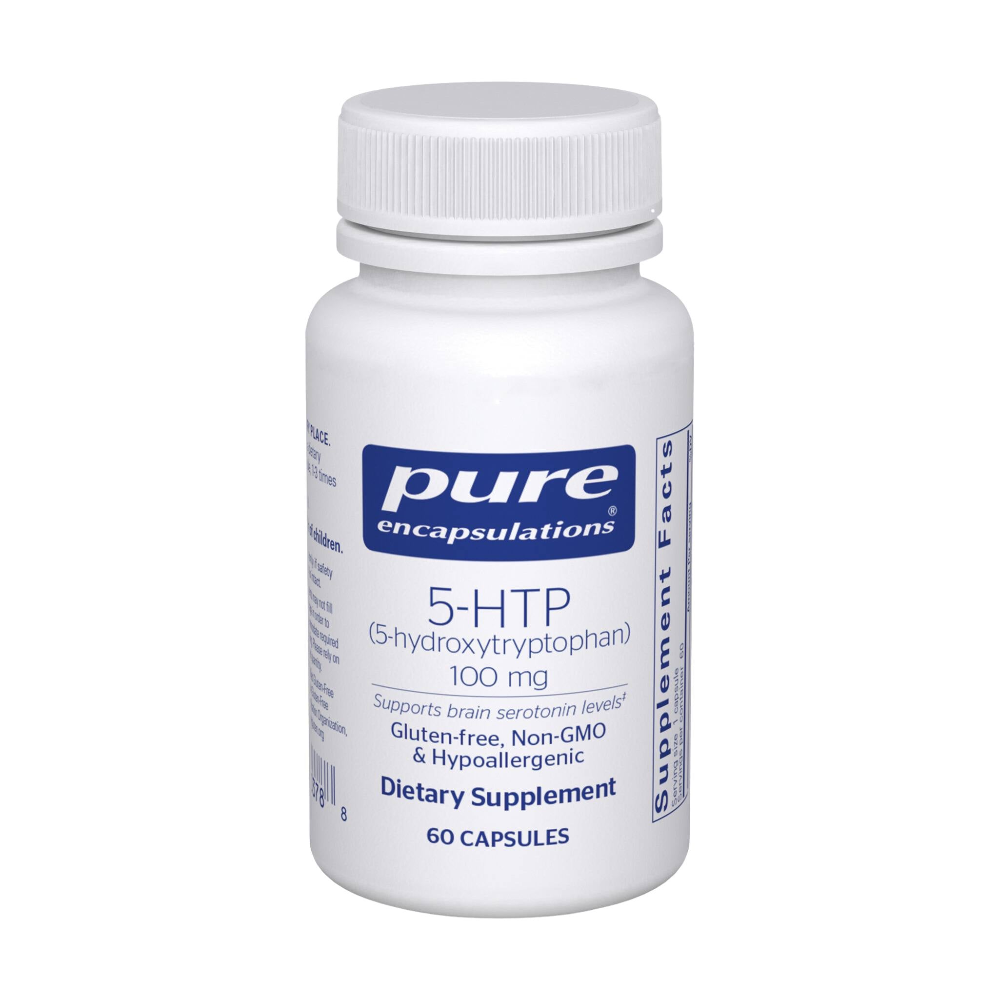 Pure Encapsulations 5-HTP 100 mg (5-Hydroxytryptophan)  60 capsules