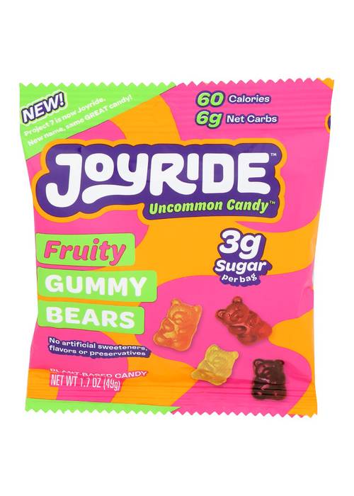 Joyride Gummy Bears Sour Fruit / 1.7 Oz