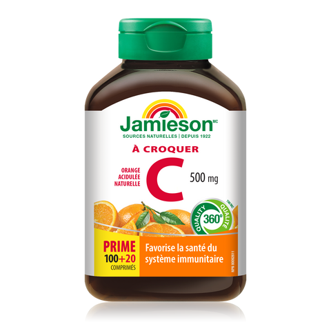 Jamieson Vitamine C à mâcher