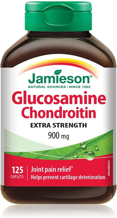 Jamieson Glucosamine Chondroitin 900mg 125 caplets