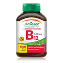 Jamieson Vitamin B12 Timed Release - 80 Tablets 1200mcg - Vitamin B