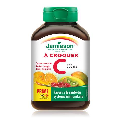 Jamieson Vitamine C à mâcher