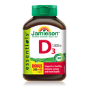 Jamieson Vitamin D3 - 100 Tablets 1000 IU - - Vitamin D