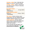 Jamieson Vitamin D3 Chewable - Orange 100 Tablets 04 30 2025 - Vitamin D