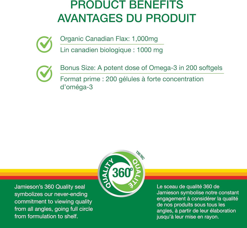 Jamieson Flaxseed Oil