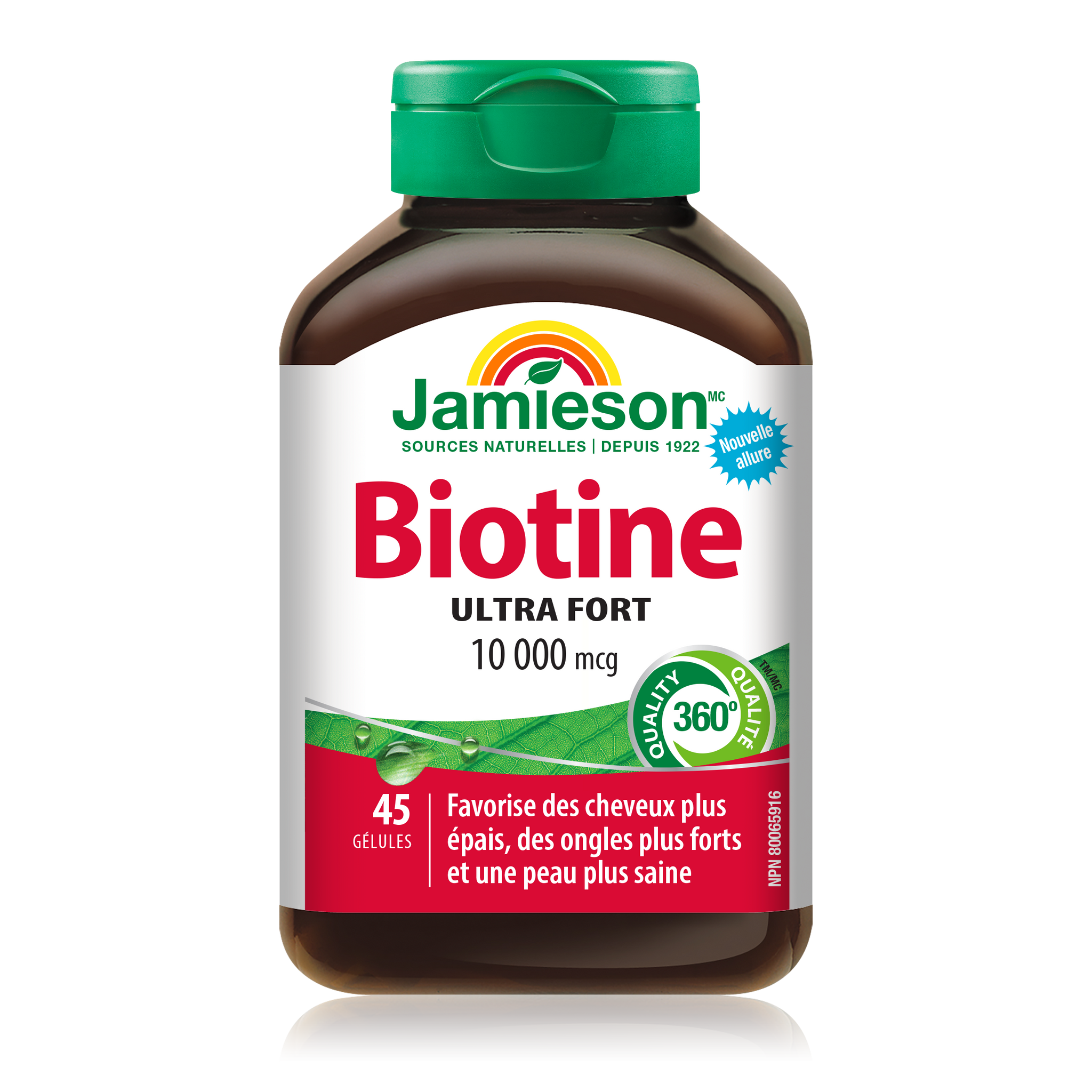 Jamieson Biotin Softgels - 45 Softgels 10000mcg - - Vitamin B