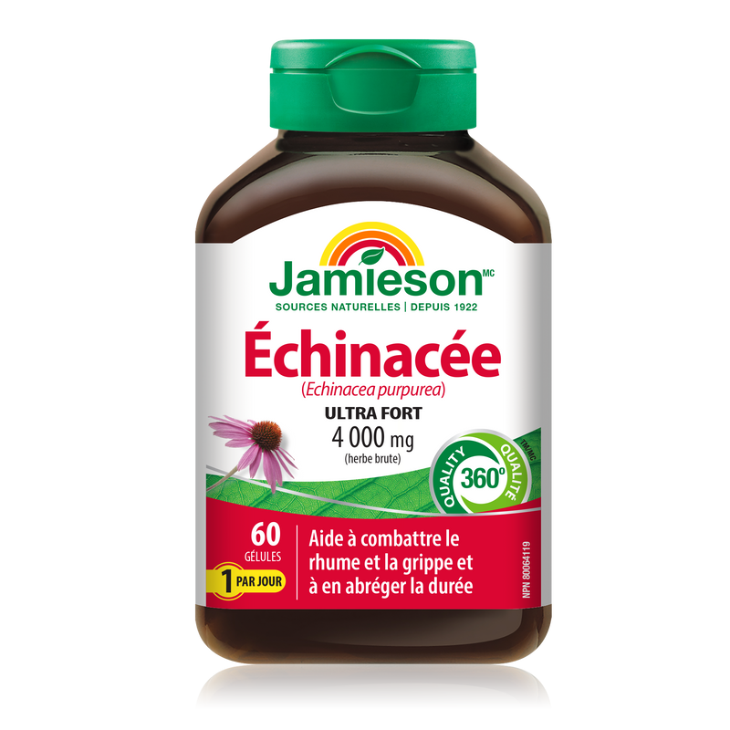 Jamieson Echinacea 4,000mg - 60 Softgels - Herbals