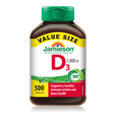 Jamieson Vitamin D3 - 100 Tablets 1000 IU - - Vitamin D