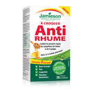 Jamieson Cold Fighter Chewable - Honey Lemon 30 Chewable Tablets - Supplements