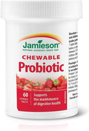 Jamieson Chewable Probiotic - 60 Tablets Strawberry 2025 - Probiotics