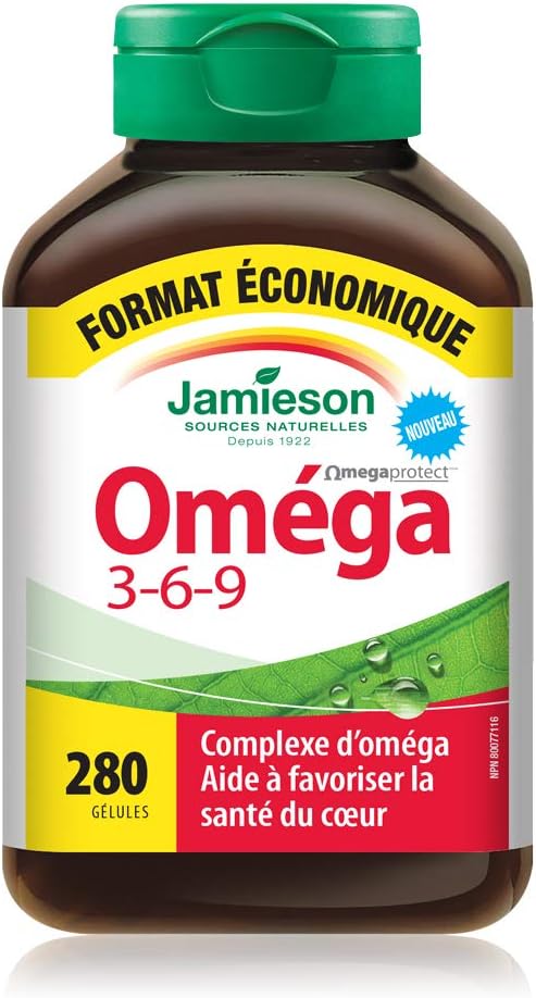 Jamieson OmegaProtect Omega 3-6-9 280 Softgels