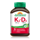 Jamieson Vitamin K2 & D3 - 30 Softgels - Vitamin K+D