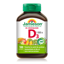 Jamieson Vitamin D3 Chewable - Tropical 100 Tablets - Vitamin D