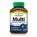 Jamieson 100% Complete Multi Men's 50+ - 115 Caplets - Multivitamin