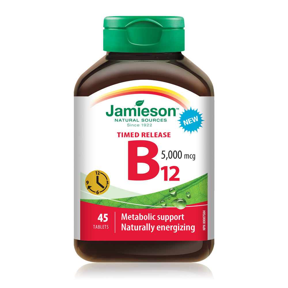 Jamieson Vitamin B12 mit zeitgesteuerter Freisetzung