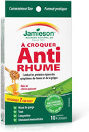 Jamieson Cold Fighter Chewable - Honey Lemon 30 Chewable Tablets - Supplements