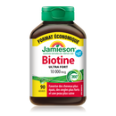 Jamieson Biotin Softgels - 90 Softgels 10,000mcg - - Vitamin B