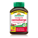 Jamieson Cranberry Complex 500mg - 100 Capsules - Herbals