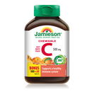 Jamieson Vitamin C Chew - White Peach 120 Tablets - - Vitamin C