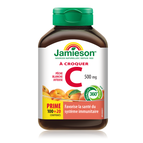 Jamieson Vitamine C à mâcher