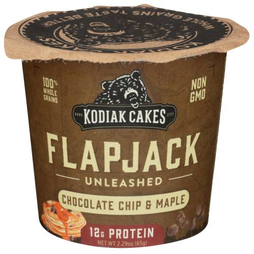 Kodiak Flapjack Power Cup Chocolate Chip & Maple / 2.29 Oz
