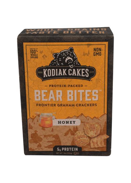 Kodiak Graham Bear Bites Honey / 9 Oz