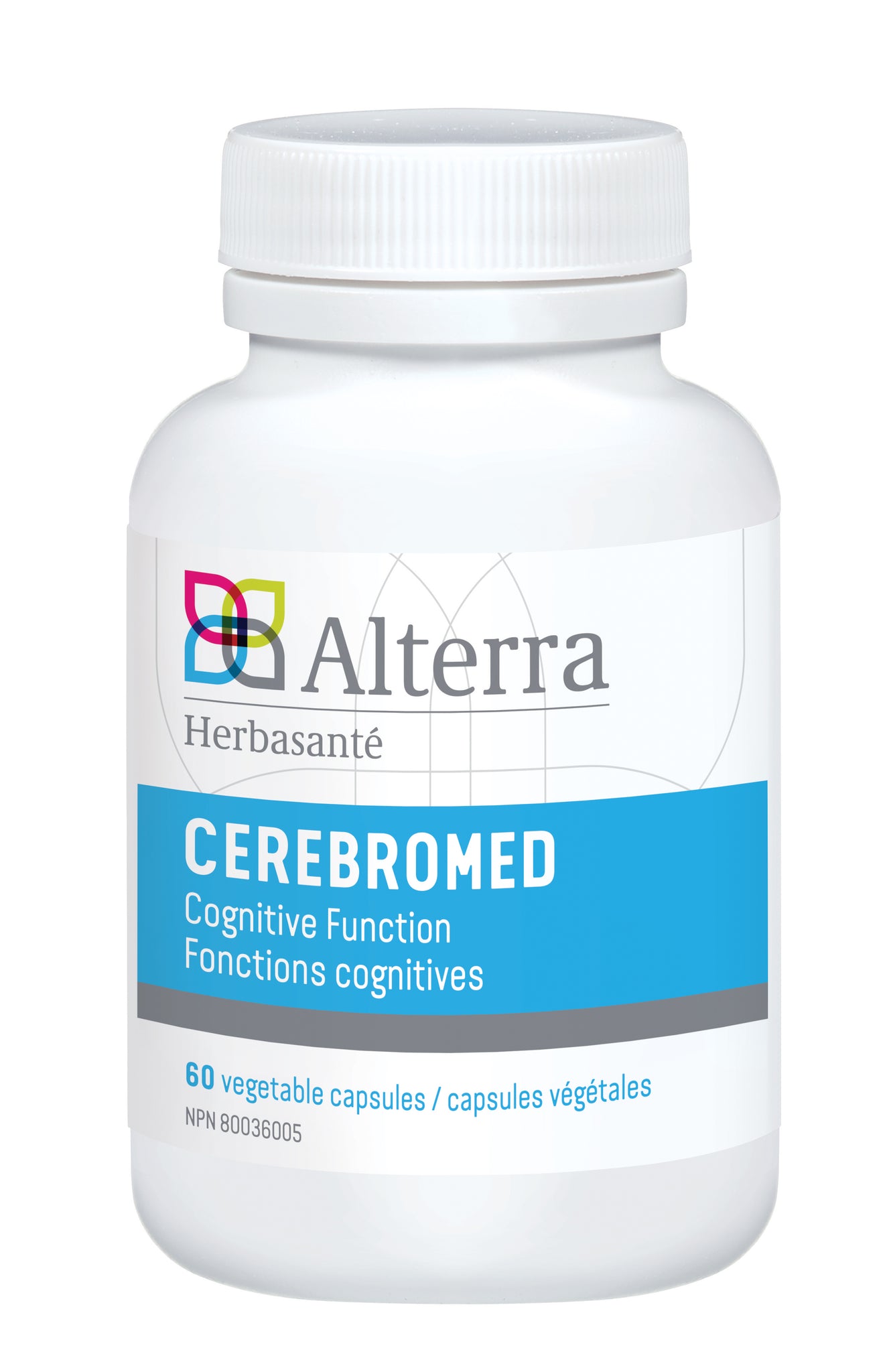Herbasante Alterra Cerebromed - 60 Vegetarian Capsules - Brain Support