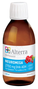 Herbasante Alterra Neuromega - Cranberry Raspberry 150 ml - Omega 3