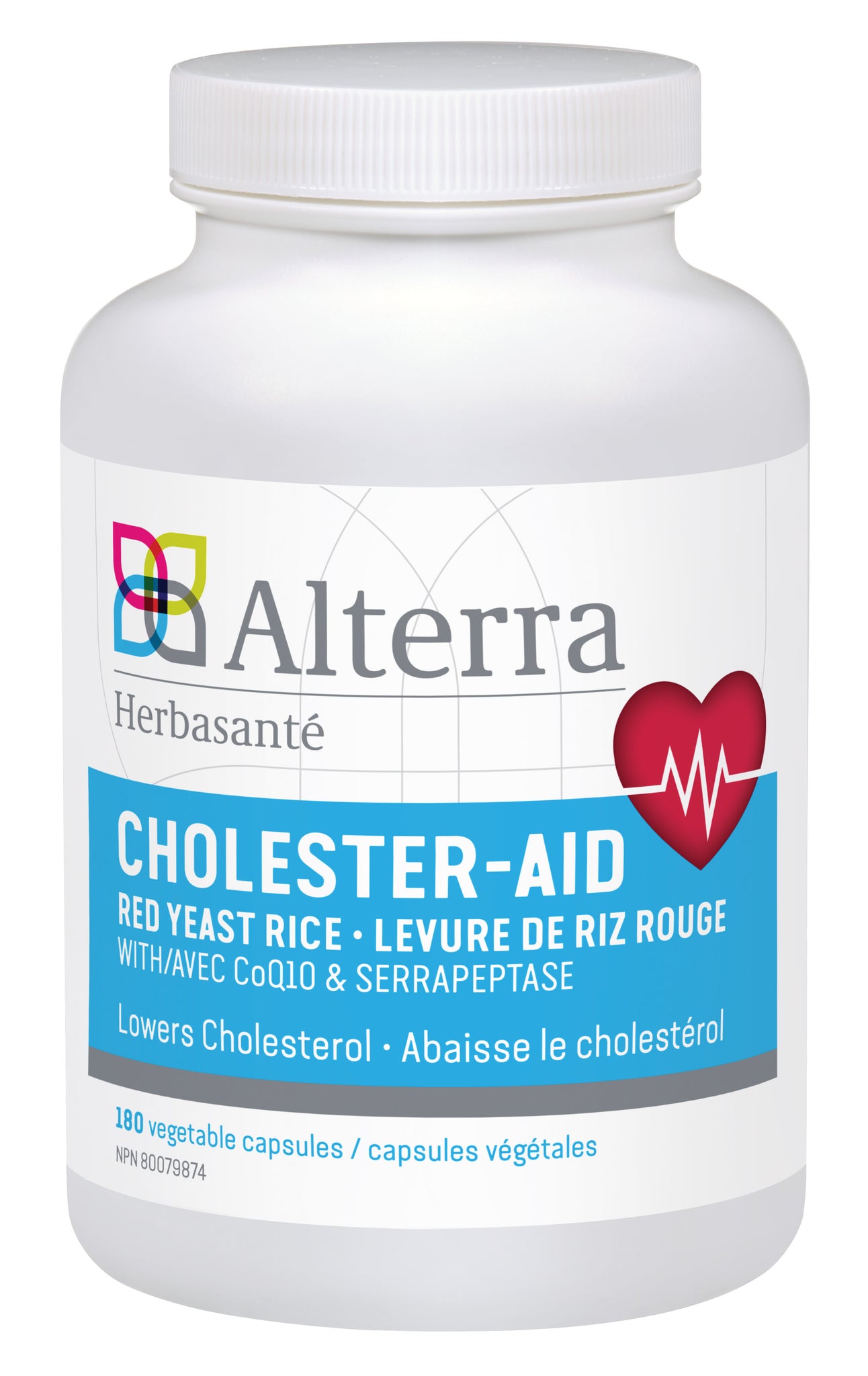 Herbasante Alterra Cholester-Aid 180 Capsules