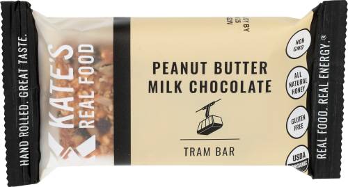 Kate’s Real Food Energy Bar Peanut Butter Milk Chocolate / 2.2 Oz