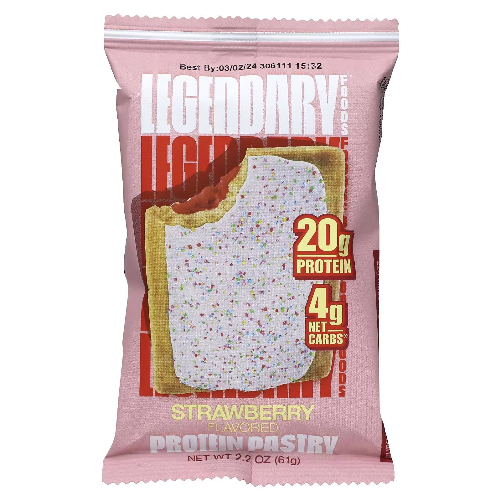 Legendary Foods Protein Pastry Strawberry / 61g