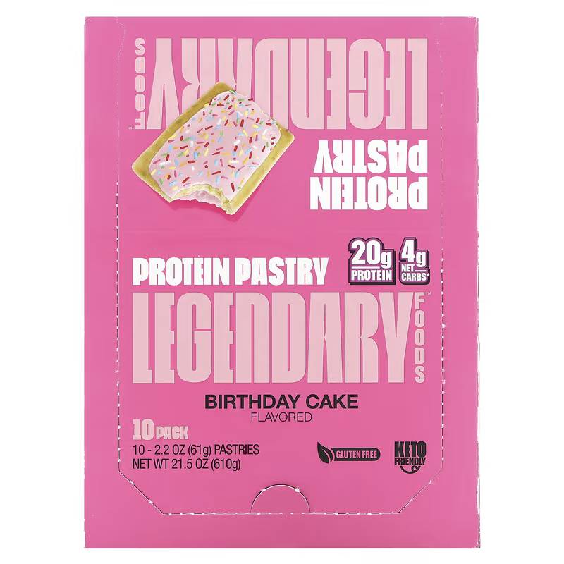 Legendary Foods Protein Pastry Birthday Cake / 61g