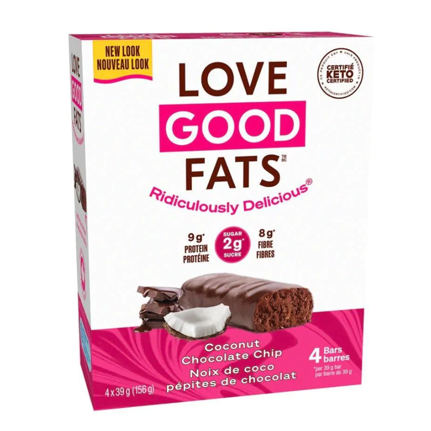 Love Good Fats Protein Snack Bars (pack of 4)