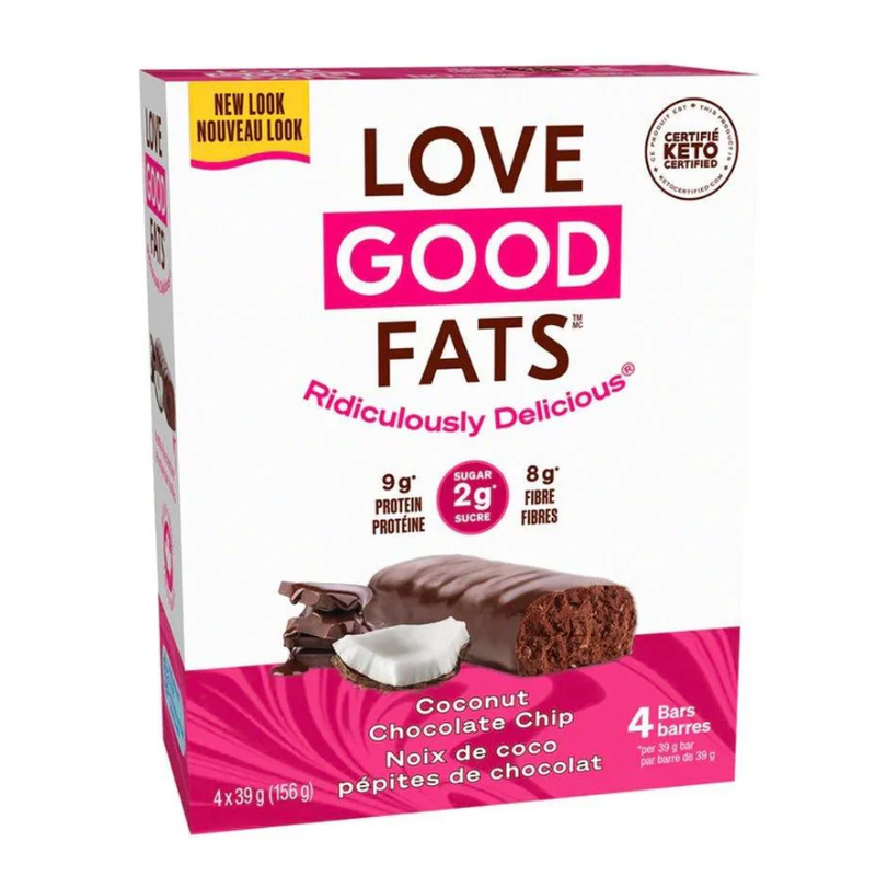 Love Good Fats Protein Snack Bars (pack of 4)