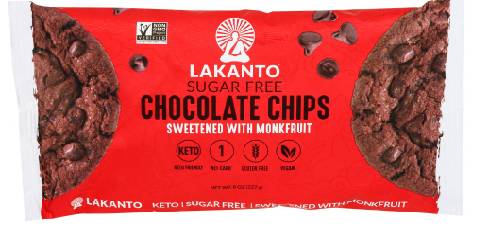 Lakanto Chocolate Chips 8 Oz