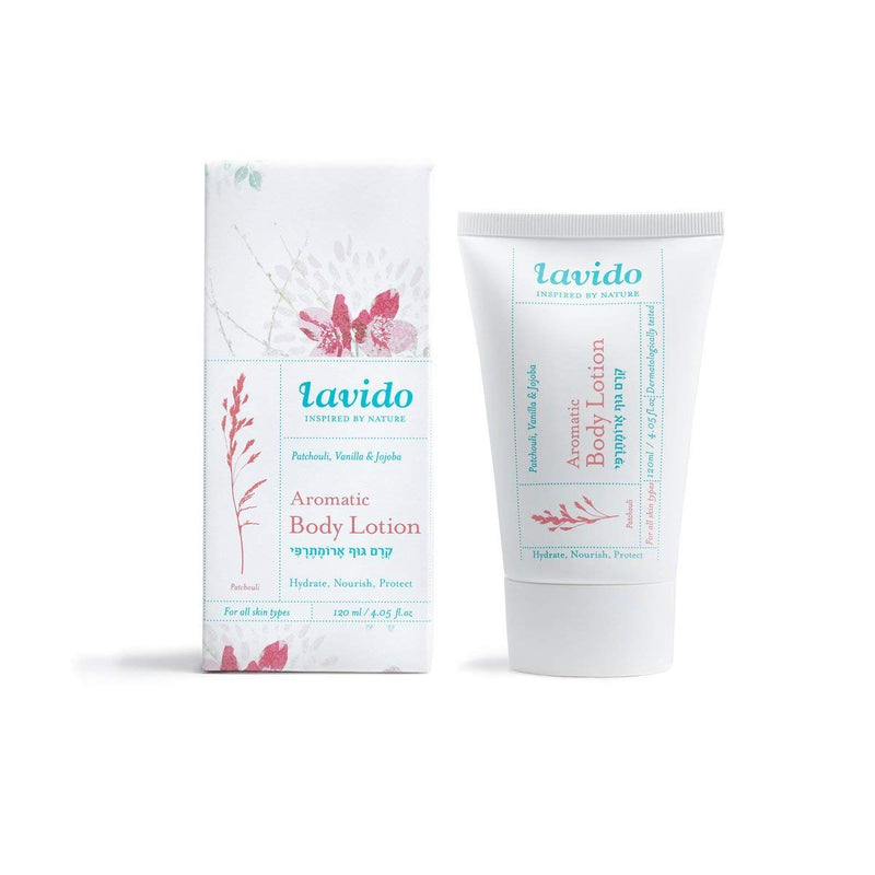 Lavido Aromatic Body Lotion - Patchouli, Vanilla & Jojoba Oil 120 ml - Body care