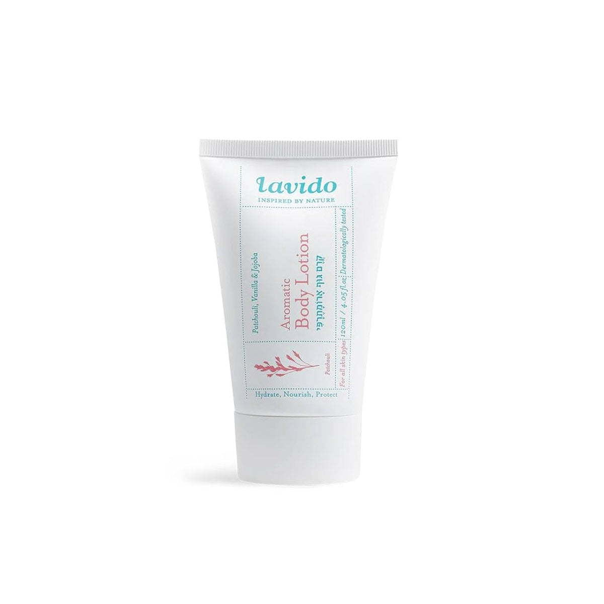 Lavido Aromatic Body Lotion - Patchouli, Vanilla & Jojoba Oil 120 ml - Body care