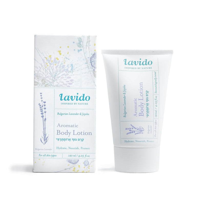 Lavido Aromatic Body Lotion - Bulgarian Lavender & Jojoba 120 ml - Body care