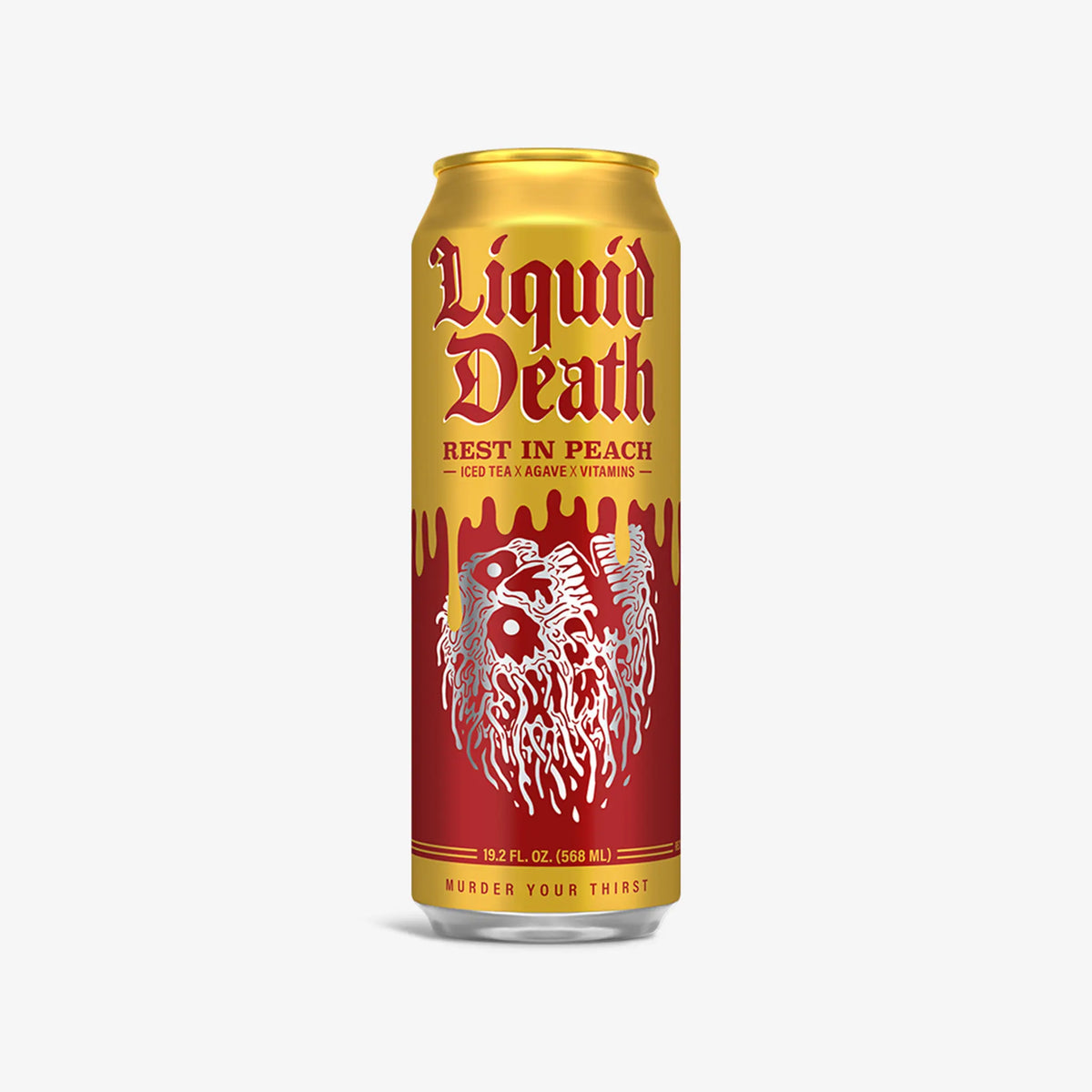 Liquid Death Iced Tea - Rest In Peach 568ml - Tea