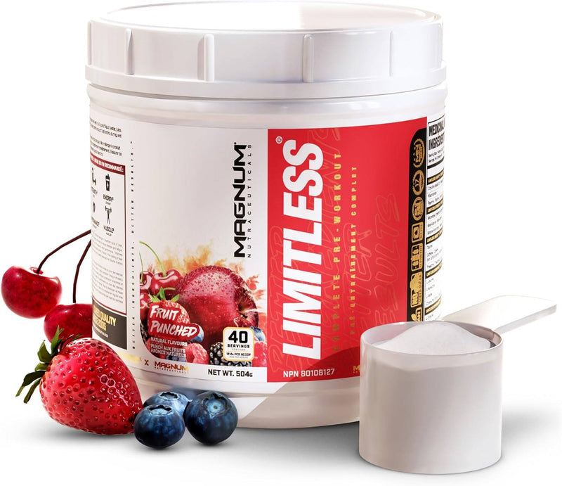 Magnum Limitless Pre-Workout Fruit Punch / 504g