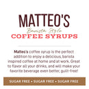 Matteo's Coffee Syrup Sugar Free - S'Mores 750ml - - Syrup