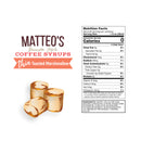Matteo's Coffee Syrup Sugar Free - Toasted Marshmallow 750ml - - Syrup