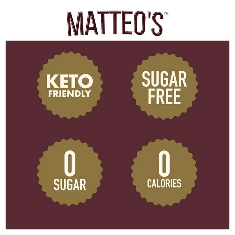 Matteo's Coffee Syrup Sugar Free French Vanilla / 750ml